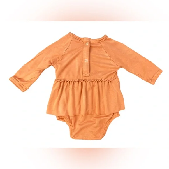 SPEARMINT LOVE Bamboo Skirted Onesie - 3-6M - Picture 2 of 2